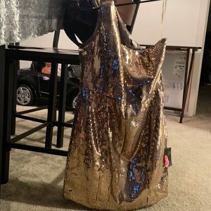 Gold Sequence Dress